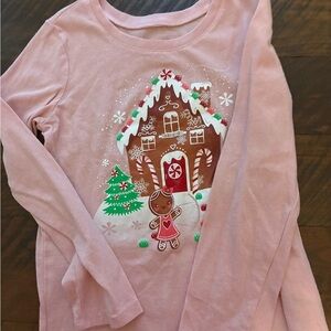 The Children's Place Pink Gingerbread Long Sleeve Tee